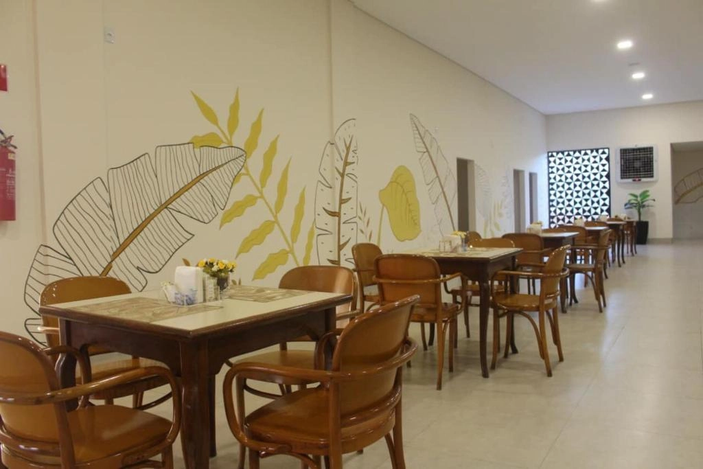 Sala de cafe da manhã