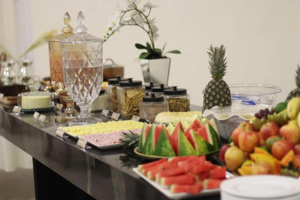 Mesa de café da manhã